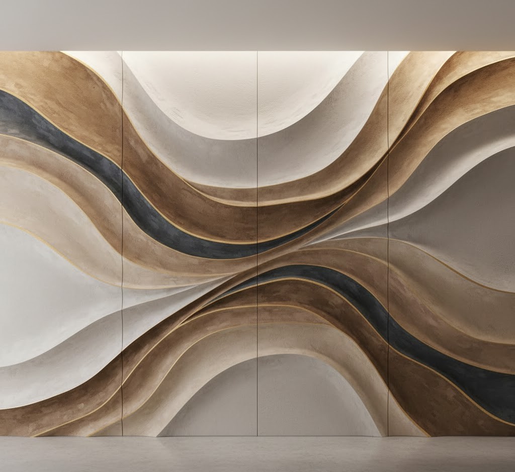 Organic texture wall decor